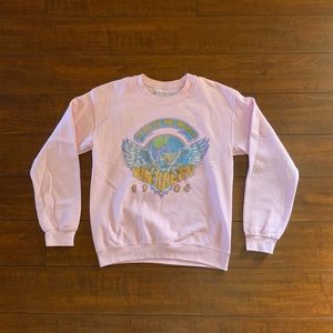 Van Halen pink band sweatshirt